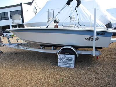 BOATZON | 2025 Carolina Skiff E Series EV180 Sea Skiff  In Stock Trailer included