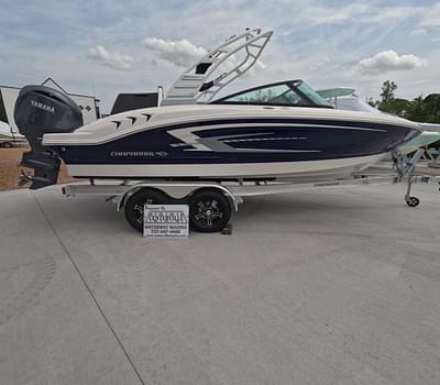 BOATZON | 2025 Chaparral 21 SSI OB In Stock  trailer included