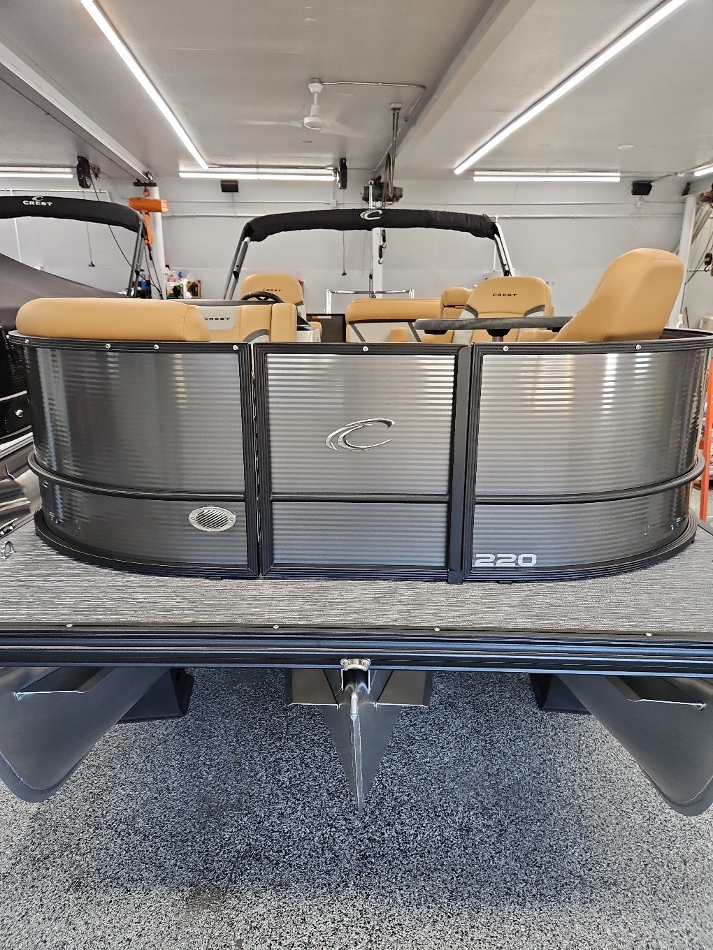 2025 Crest Pontoons Crest Pontoons Classic 220L wPort Bow Group  Mercury 150 2025 - Sold Boat