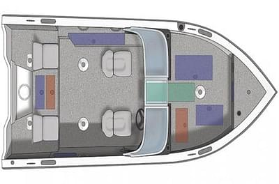 BOATZON | 2025 Crestliner 1850 Fish Hawk Walk Thru JS