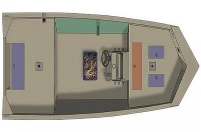 BOATZON | 2025 Crestliner 1870 Retriever FCC Foward Console  Tunnel Hull wJet