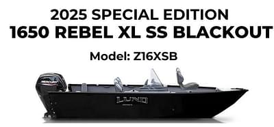 BOATZON | 2025 Lund 16XSB 1650 REBEL SPECIAL ED BOATZON | 2025 Lund 16XSB 1650 REBEL SPECIAL ED