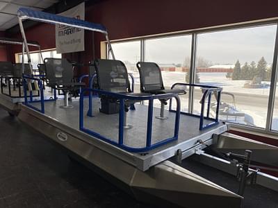 BOATZON | 2025 Norther Exposure MFG Mitey Toon Mini Electric Pontoon