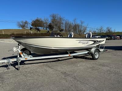 BOATZON | 2025 Smoker Craft 16 Angler Patriot SC 16 fishing boat In stock