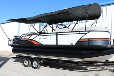BOATZON | 2025 Sylvan L3 DLZ Bar TriToonIncludes Custom Trailer Trailer Delete 6000