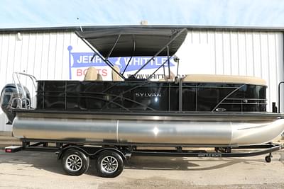 BOATZON | 2025 Sylvan Mirage 8522 Party Fish TriToonIncludes Custom Trailer