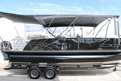 BOATZON | 2025 Sylvan Mirage X3 DLZ Bar TriToonIncludes Custom Trailer