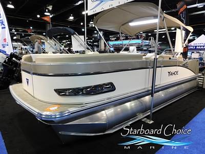 BOATZON | 2025 Tahoe Pontoons Cascade 23 Versatile Rear Bench