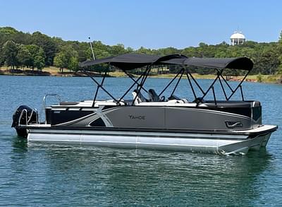 BOATZON | 2025 Tahoe Pontoons LTZ Quad Lounger BOATZON | 2025 Tahoe Pontoons LTZ Quad Lounger