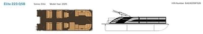 BOATZON | 2026 Bentley Pontoons Elite QSB 223  Suzuki DF200ATXSS5