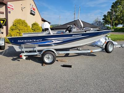 BOATZON | 2026 Smoker Craft 151 Resorter side console w Yamaha 50 hp On order ETA June
