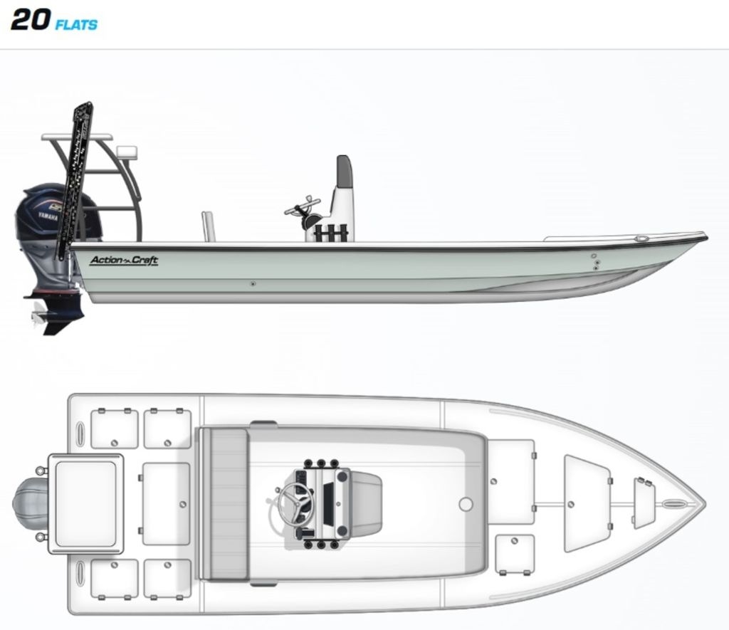 2026 Action Craft 20 Flatsmaster - Sold Boat