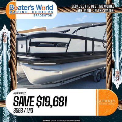 BOATZON | Aqua Patio AquaPatio 235 SB 2023