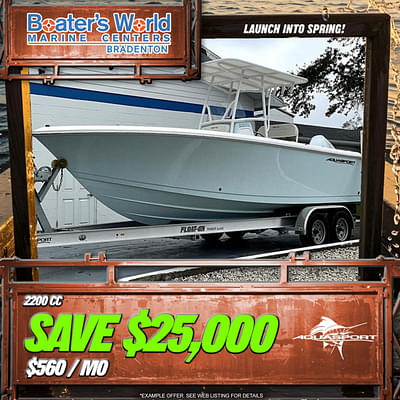 BOATZON | Aquasport 2200 Center Console AKA  2200 CC  2025