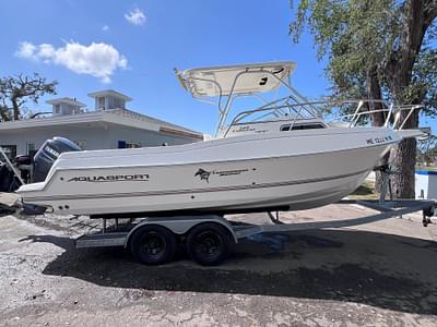 BOATZON | Aquasport 225 Explorer w Yamaha 200 FOUR STROKE ONLY 380 HOURS 2004