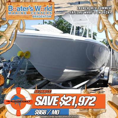 BOATZON | Aquasport AS 2400 CC 2025 BOATZON | Aquasport AS 2400 CC 2025