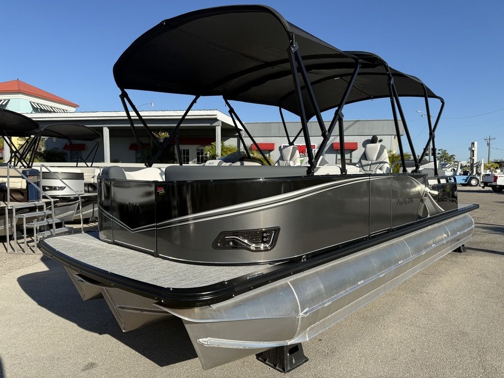 2025 Avalon 2585 LSZ Quad Lounger Shift Tri Toon High Performance - Sold Boat