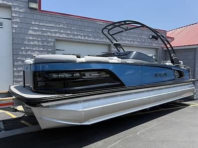 BOATZON | Avalon 2585 Excalibur LTD Quad Lounge Windshield Tri Toon High Performance 2025