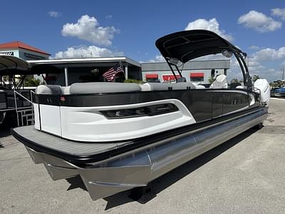 BOATZON | Avalon 2785 Excalibur LTD Quad Lounge Tri Toon Twin Mercury 400hp V10S 2025