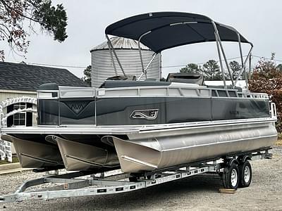 BOATZON | Avalon Venture 85 25 Elite Windshield  Triple Toon  IN STOCK 2025