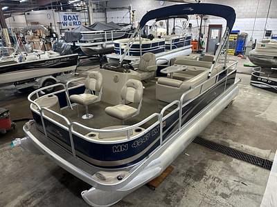 BOATZON | Bennington 20 SF Fish Pontoon  Yamaha 50HP 4Stroke EFI 2013