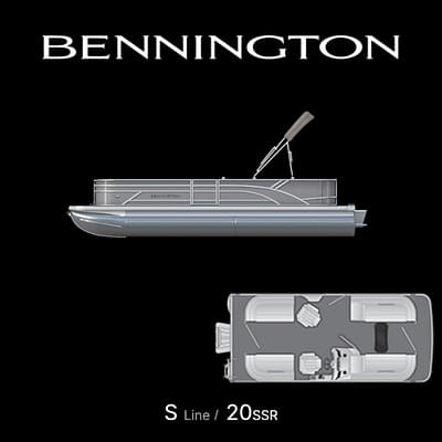 BOATZON | Bennington S Quad Bench 20 SSR SPS 3 2026