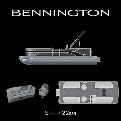 BOATZON | Bennington S Quad Bench 22 SSR SPS 3 2026 BOATZON | Bennington S Quad Bench 22 SSR SPS 3 2026