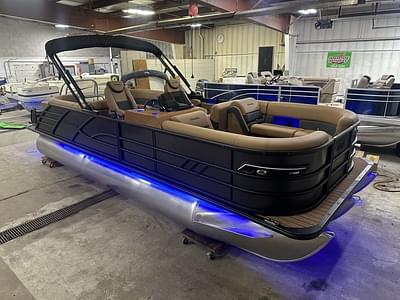 BOATZON | Bentley Pontoons Elite 223 Admiral Quad Lounge Tritoon  Honda 4Stroke EFI 2025