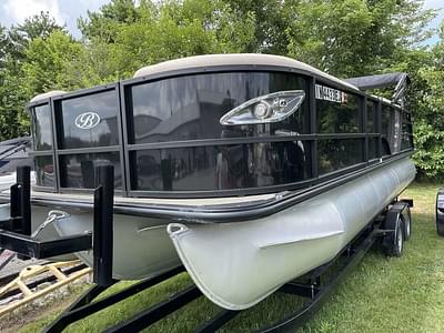 BOATZON | Bentley Pontoons Elite 223 Swingback Bench Full Tube 2022