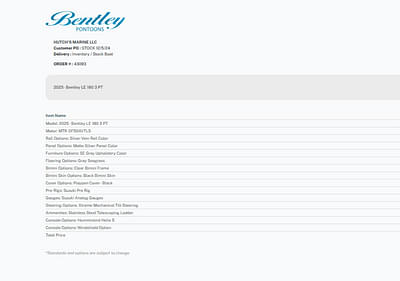 BOATZON | Bentley Pontoons LE 180 3 PT 2025