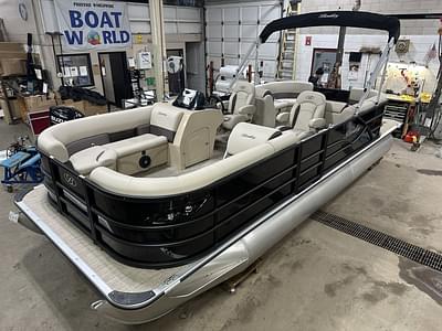 BOATZON | Bentley Pontoons Legacy 220 Navigator Quad Lounge  Honda 4Stroke EFI 2025