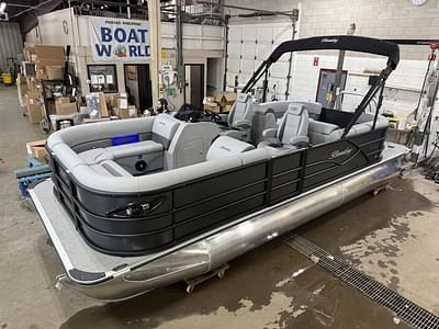 BOATZON | Bentley Pontoons Legacy 220 Navigator Quad Lounge  Honda 4Stroke EFI 2025