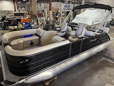 BOATZON | Bentley Pontoons Legacy 223 Quad Swingback QSB Tritoon  Honda 4Stroke EFI 2025