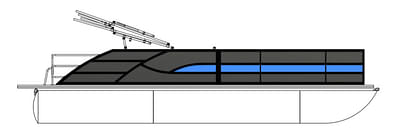 BOATZON | Bentley Pontoons Legacy 223 Swingback Dual Captain Full Tube 2026