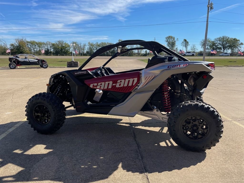 Can-Am® Maverick X3 RS Turbo Fiery Red  Hyper Silver 2025