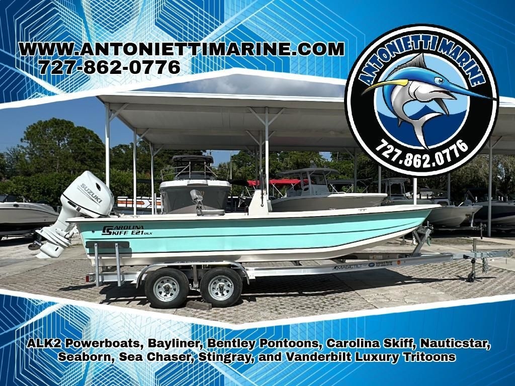 2024 Carolina Skiff E21 DLX CC - Sold Boat