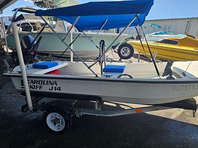 BOATZON | Carolina Skiff J14 Tiller 1997