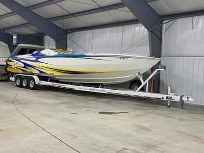 BOATZON | Cigarette 38 Top Gun Twin Step 2002