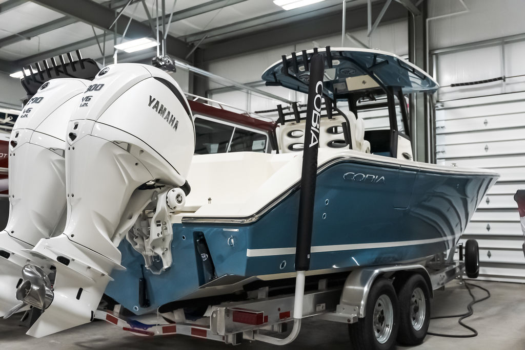 2025 Cobia Boats 285 CC - Sold Boat