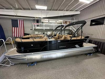 BOATZON | Crest Classic 220 SLC Tritoon 2025 BOATZON | Crest Classic 220 SLC Tritoon 2025