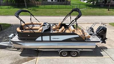 BOATZON | Crest Classic 220 SLRC Tritoon 2025 BOATZON | Crest Classic 220 SLRC Tritoon 2025