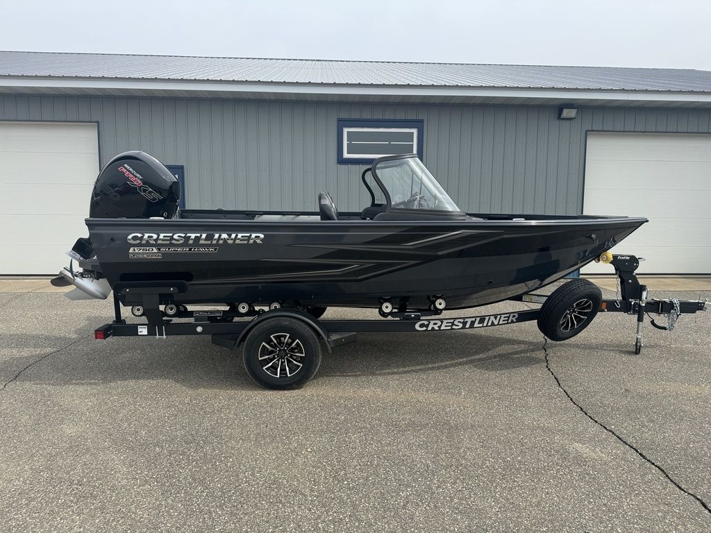 2025 Crestliner 1750 Super Hawk w Mercury 150 XL Pro XS - Sold Boat