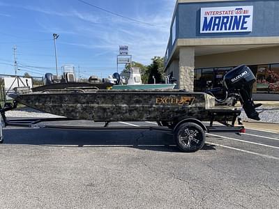 BOATZON | Excel Boats 1751 F4 Viper w Suzuki 60 Tiller Spud Poles  Live Well 2025