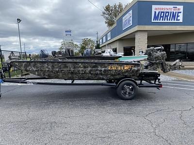 BOATZON | Excel Boats 1754 F4 Shallow Water DGB w Mud Buddy HDR 40 Timber King 2025