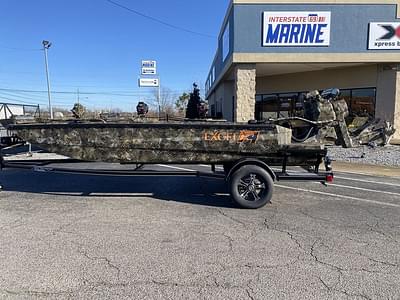 BOATZON | Excel Boats 1754 F4 Shallow Water DGB w Mud Buddy HDR40 Timber King 2025