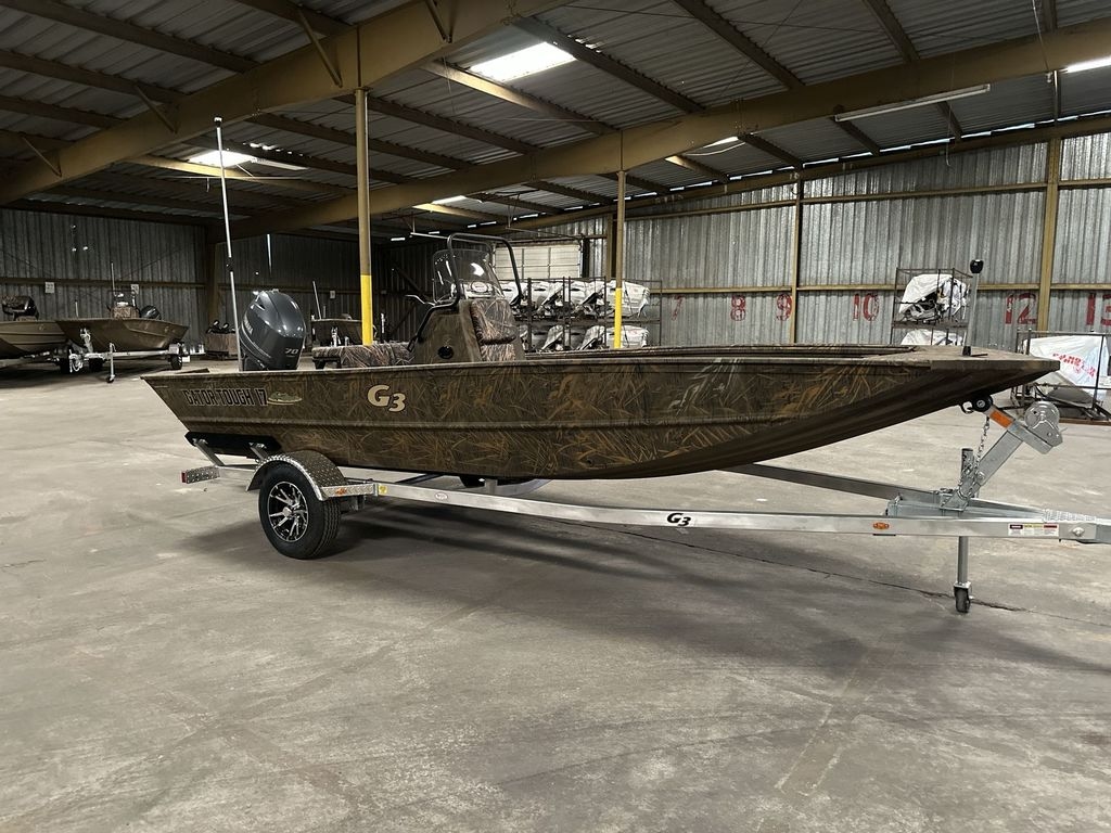 2025 G3 17 CC Camo - Sold Boat