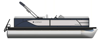 BOATZON | GODFREY 2286 SB 150HP BUNK TRAILER 2025