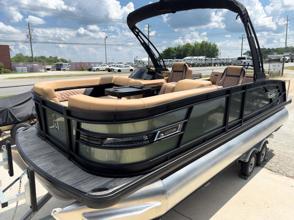 2026 Godfrey AquaPatio 23 Flip Lounge Tritoon  235 SFLC - Sold Boat