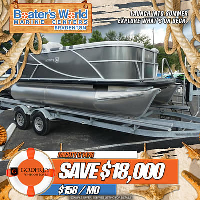 BOATZON | Godfrey Mighty G 1476 C 2024 BOATZON | Godfrey Mighty G 1476 C 2024