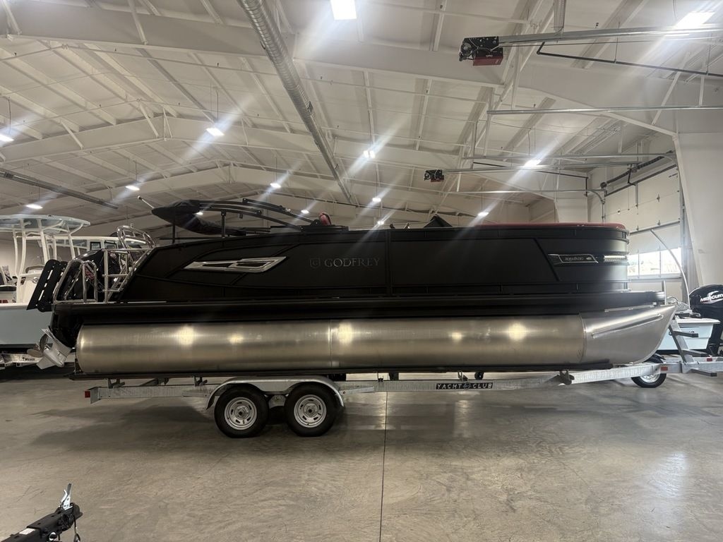 2025 Godfrey Pontoons AquaPatio 235 DFLC iMPACT  Package 29 in Center Tube - Sold Boat